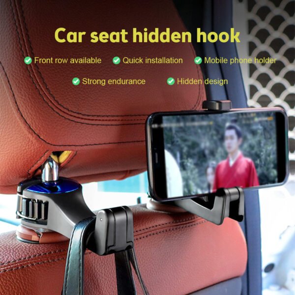 Car Headrest Hook (1pcs)