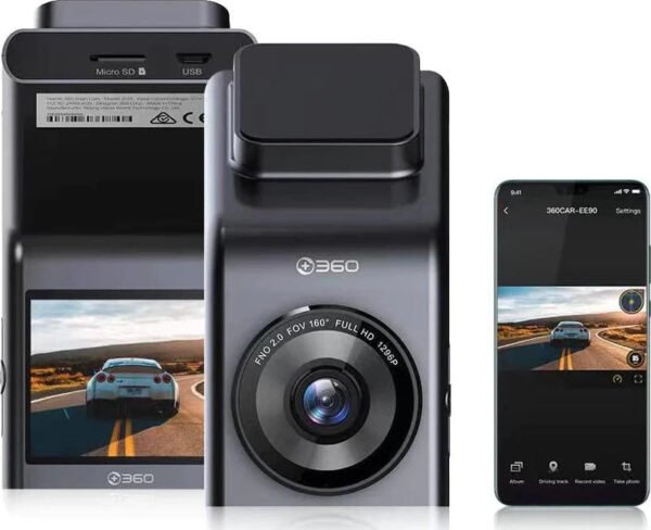 360 Dash Cam 24hr Motion Detection For Car - Image 4