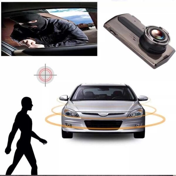 Car Dash Cam, Mini 4" Front and Back FHD 1080P - Image 6