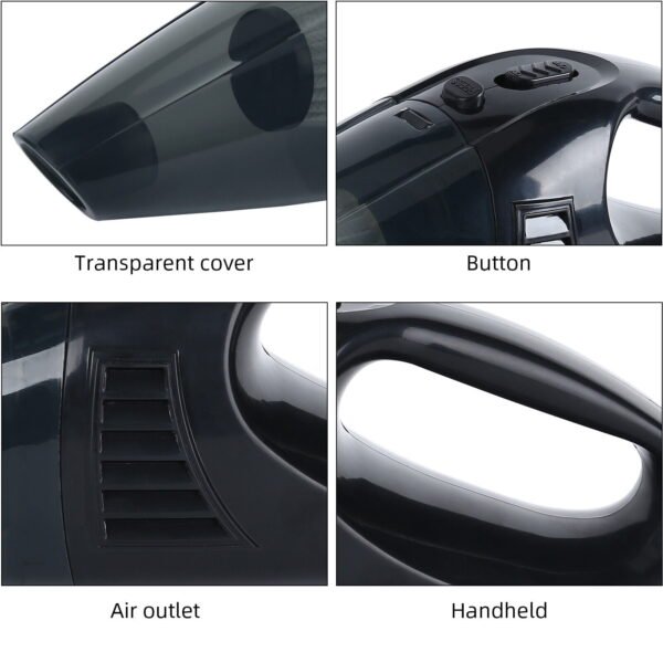 SEREE Handheld Vacuum Cleaner Cordless Vacuum Wet Dry Hand Held Vacuums Rechargeable Lightweight Home, Sofa, Car Cleaning Vacuuming - Image 6