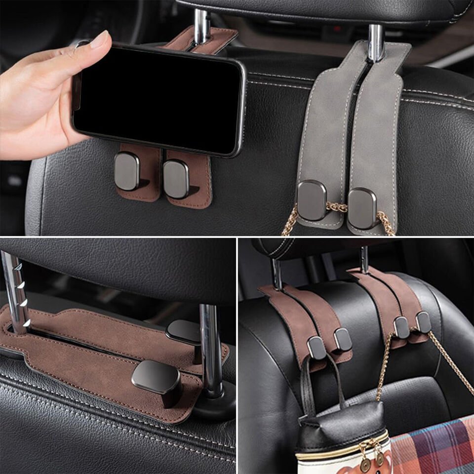 Car Seat Back Storage Hook - Double Hook Holder for Convenient Storage - Image 5