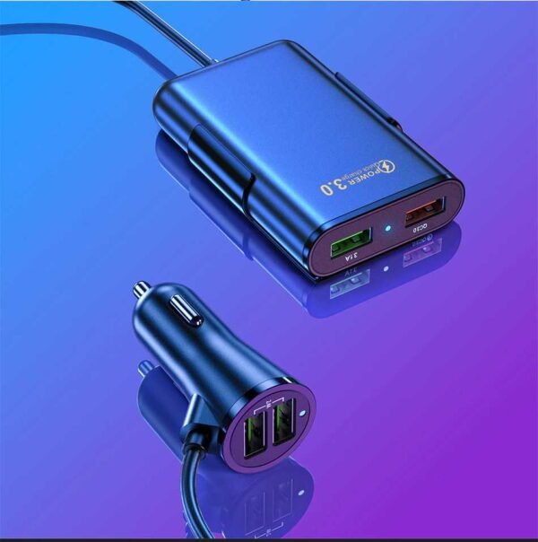 4 Ports Car Fast Charger (40w)