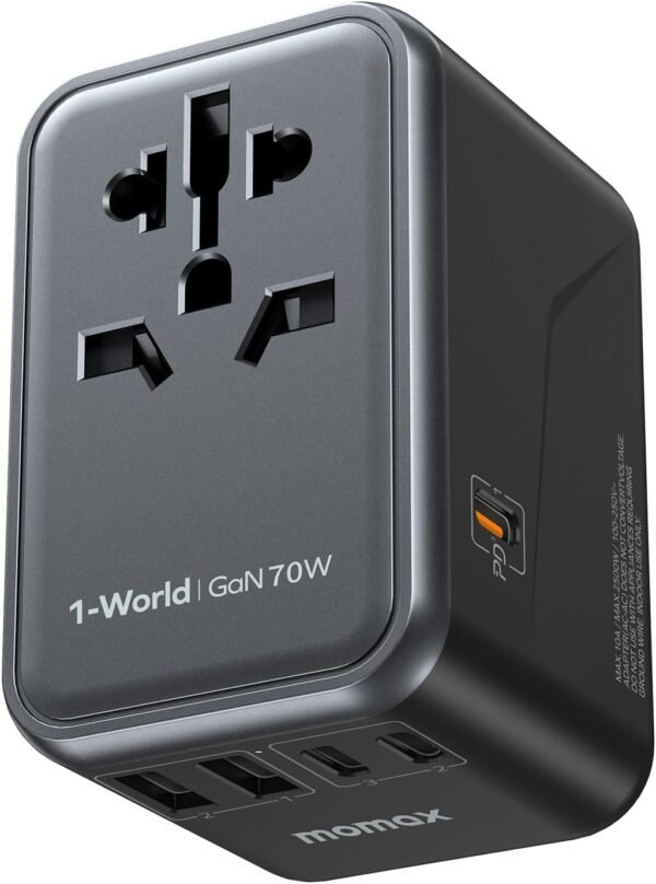 MOMAX universal travel adapter (35w)