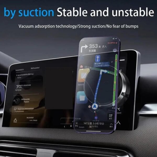 Vacuum Suction Car Phone Holder - Image 2