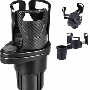 2 in 1 Car Cup Holder Organizer