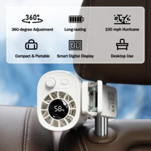 high speed portable usb clip fan adjustable